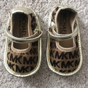 Michael Kors baby size 3 shoes